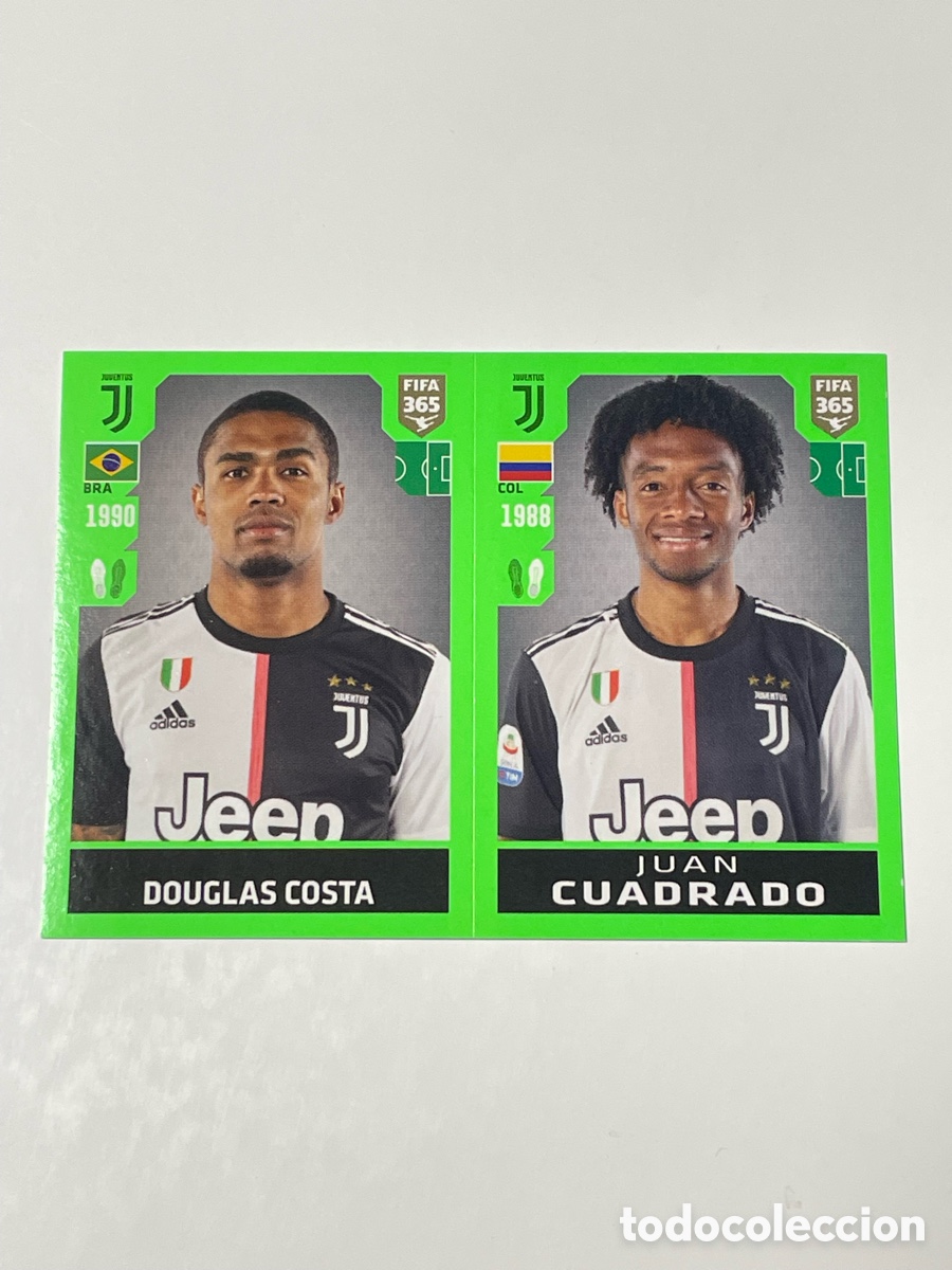 Cartes &agrave; collectionner de Football: Douglas Costa - Juan Cuadrado Inter de Mil&aacute;n Panini 365 19/20 #245