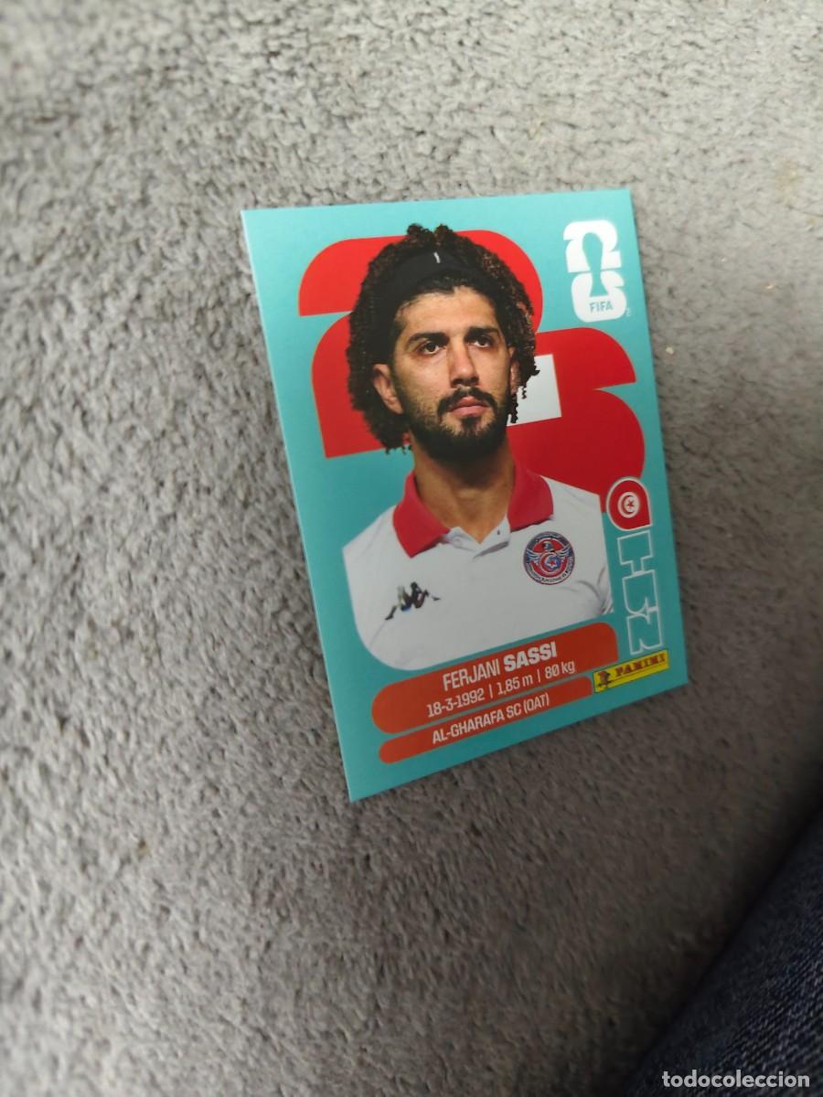 Cartes &agrave; collectionner de Football: TUN TUN11 11 MUNDIAL 2026 PANINI FERJANI SASSI T&Uacute;NEZ 26 WORLD CUP STICKER PANINI FIFA AAZ