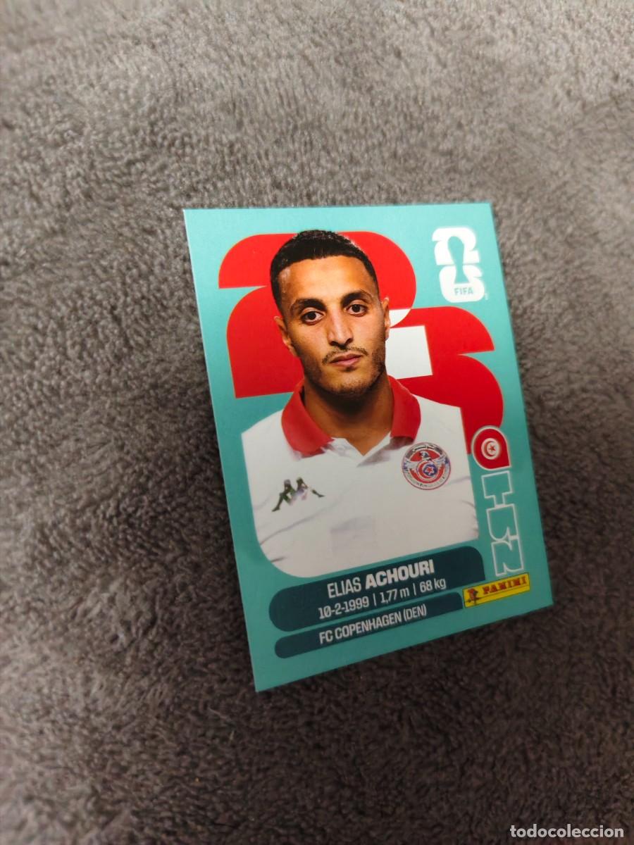 Cartes &agrave; collectionner de Football: TUN TUN15 15 MUNDIAL 2026 PANINI ELIAS ACHOURI T&Uacute;NEZ 26 WORLD CUP STICKER PANINI FIFA AAZ