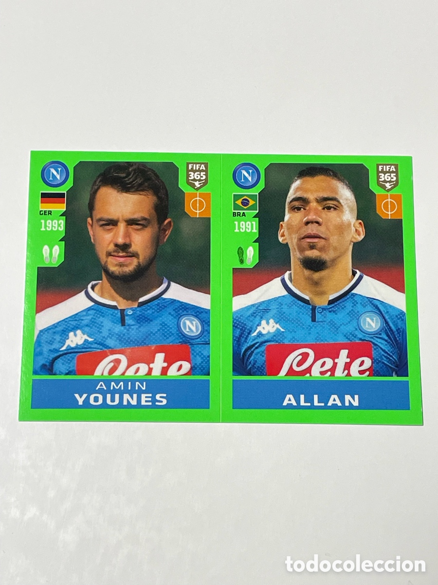 Football Stickers: Amin Younes - Allan N&aacute;poles Panini 365 19/20 #257