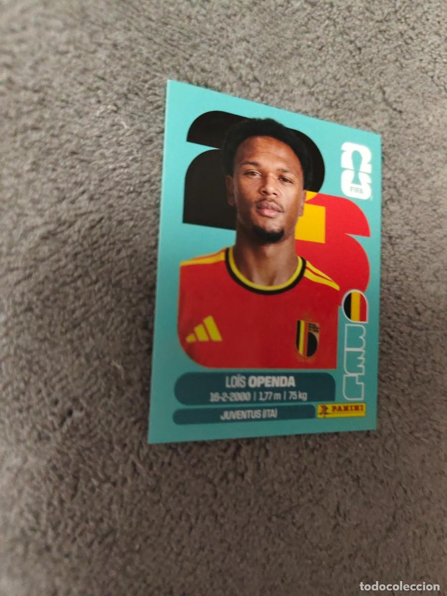 Cromos de f&uacute;tbol: BEL BEL19 19 MUNDIAL 2026 PANINI LO&Iuml;S OPENDA BELGICA 26 WORLD CUP STICKER PANINI FIFA AAZ
