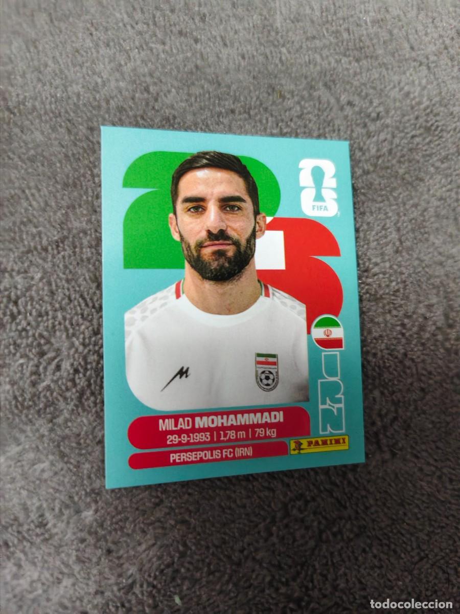 Cromos de f&uacute;tbol: IRN 5 IRN5 MUNDIAL 2026 PANINI MILAD MOHAMMADI IRAN 26 WORLD CUP STICKER PANINI FIFA AAZ