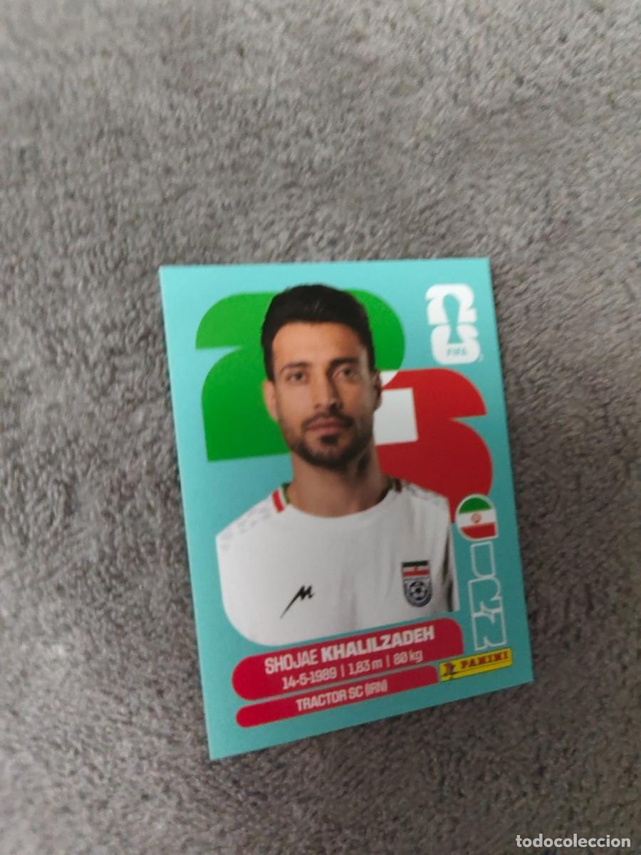 Cromos de f&uacute;tbol: IRN 6 IRN6 MUNDIAL 2026 PANINI SHOJAE KHALILZADEH IRAN 26 WORLD CUP STICKER PANINI FIFA AAZ