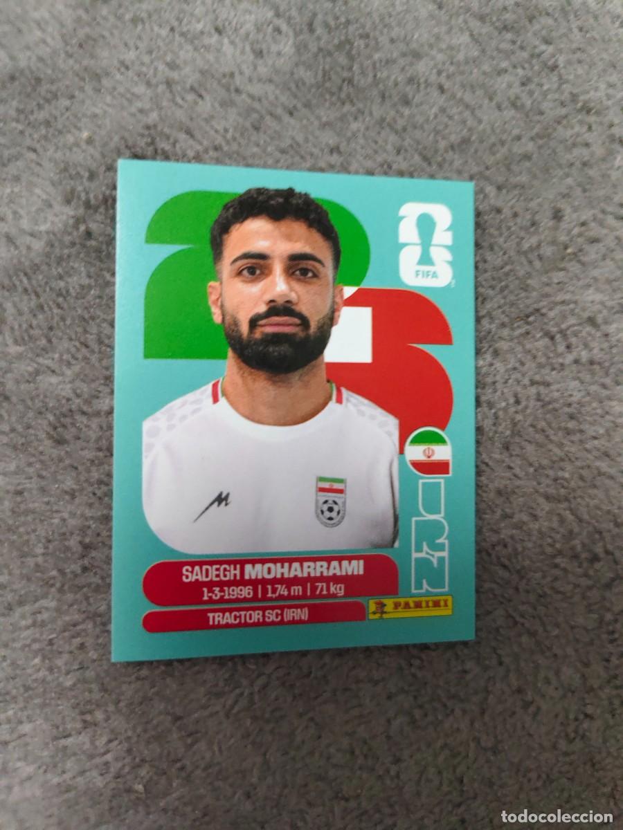 Cromos de f&uacute;tbol: IRN 9 IRN9 MUNDIAL 2026 PANINI SADEGH MOHARRAMI IRAN 26 WORLD CUP STICKER PANINI FIFA AAZ