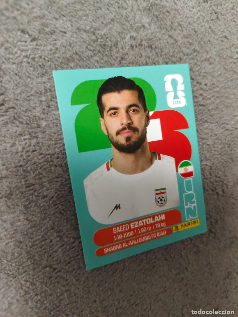 Cromos de f&uacute;tbol: IRN IRN11 11 MUNDIAL 2026 PANINI SAEED EZATOLAHI IRAN 26 WORLD CUP STICKER PANINI FIFA AAZ