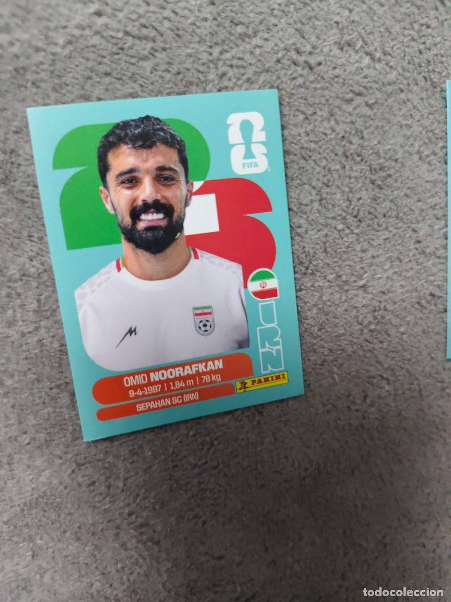 Figurine di Calcio: IRN IRN14 14 MUNDIAL 2026 PANINI OMID NOORAFKAN IRAN 26 WORLD CUP STICKER PANINI FIFA AAZ