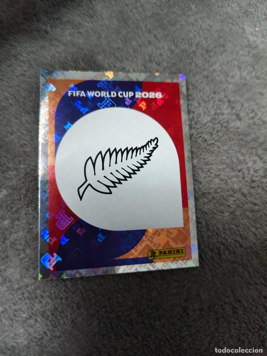 Figurine di Calcio: NZL 1 NZL1 MUNDIAL 2026 PANINI LOGO ESCUDO NUEVA ZELANDA 26 WORLD CUP STICKER PANINI FIFA AAZ