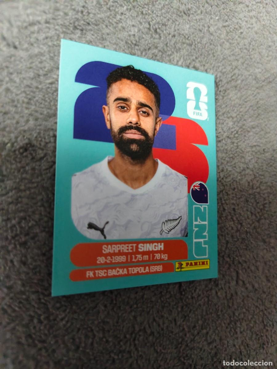 Figurine di Calcio: NZL NZL11 11 MUNDIAL 2026 PANINI SARPREET SINGH NUEVA ZELANDA 26 WORLD CUP STICKER PANINI FIFA AAZ