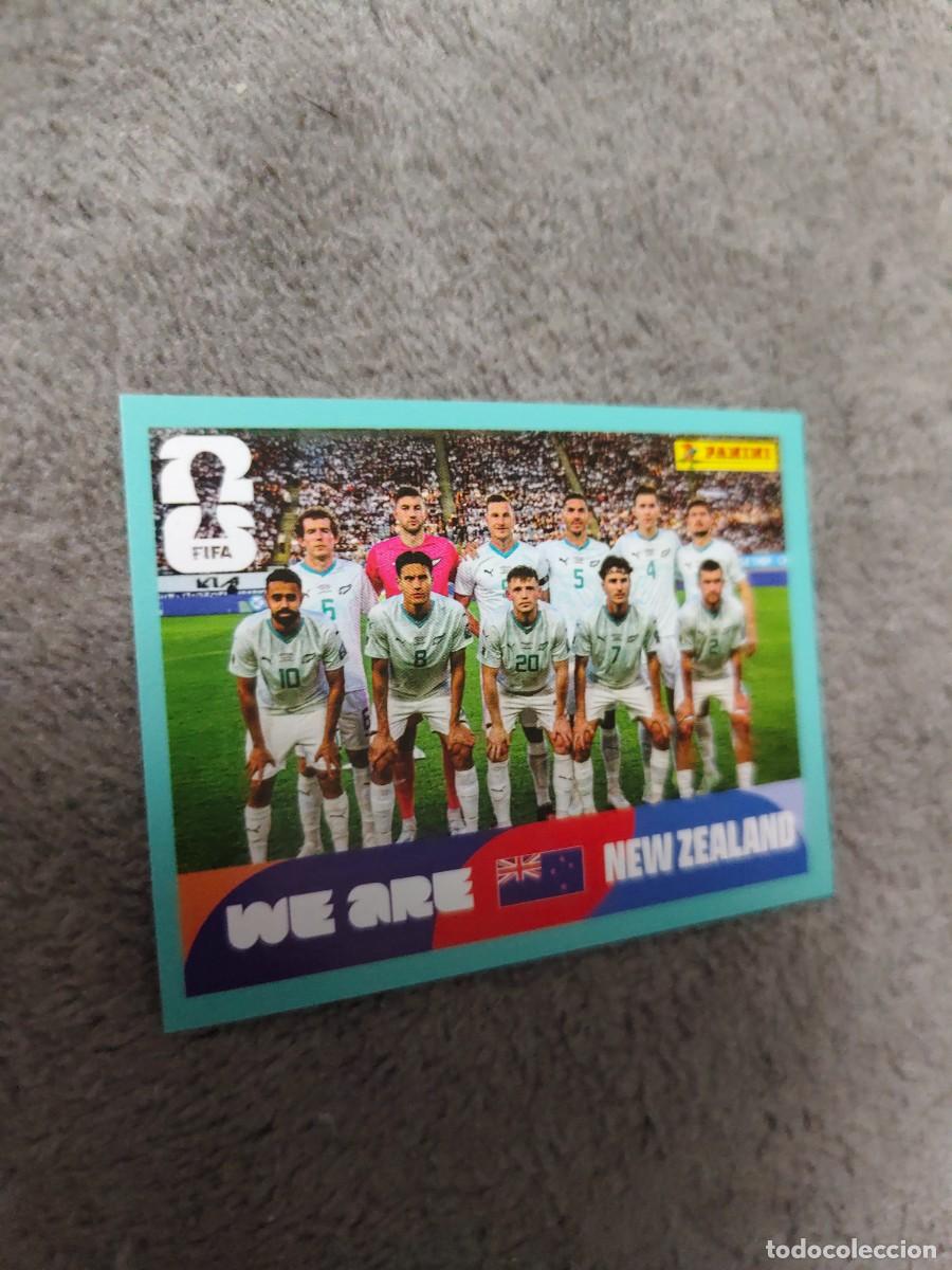 Figurine di Calcio: NZL NZL13 13 MUNDIAL 2026 PANINI PLANTILLA TEAM NUEVA ZELANDA 26 WORLD CUP STICKER PANINI FIFA AAZ