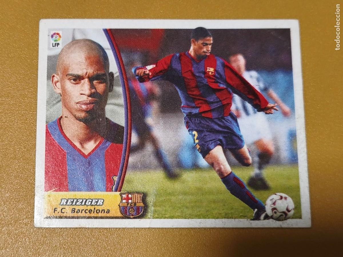 Figurine di Calcio: reiziger, liga 2003 04 barcelona