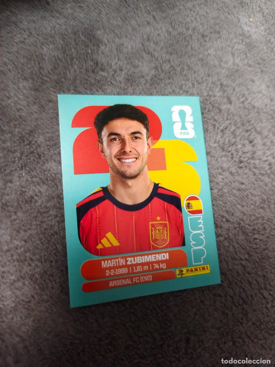 Fu&szlig;ball-Sticker: ESP 9 ESP9 MUNDIAL 2026 PANINI MART&Iacute;N ZUBIMENDI ESPA&Ntilde;A 26 WORLD CUP STICKER PANINI FIFA AAZ