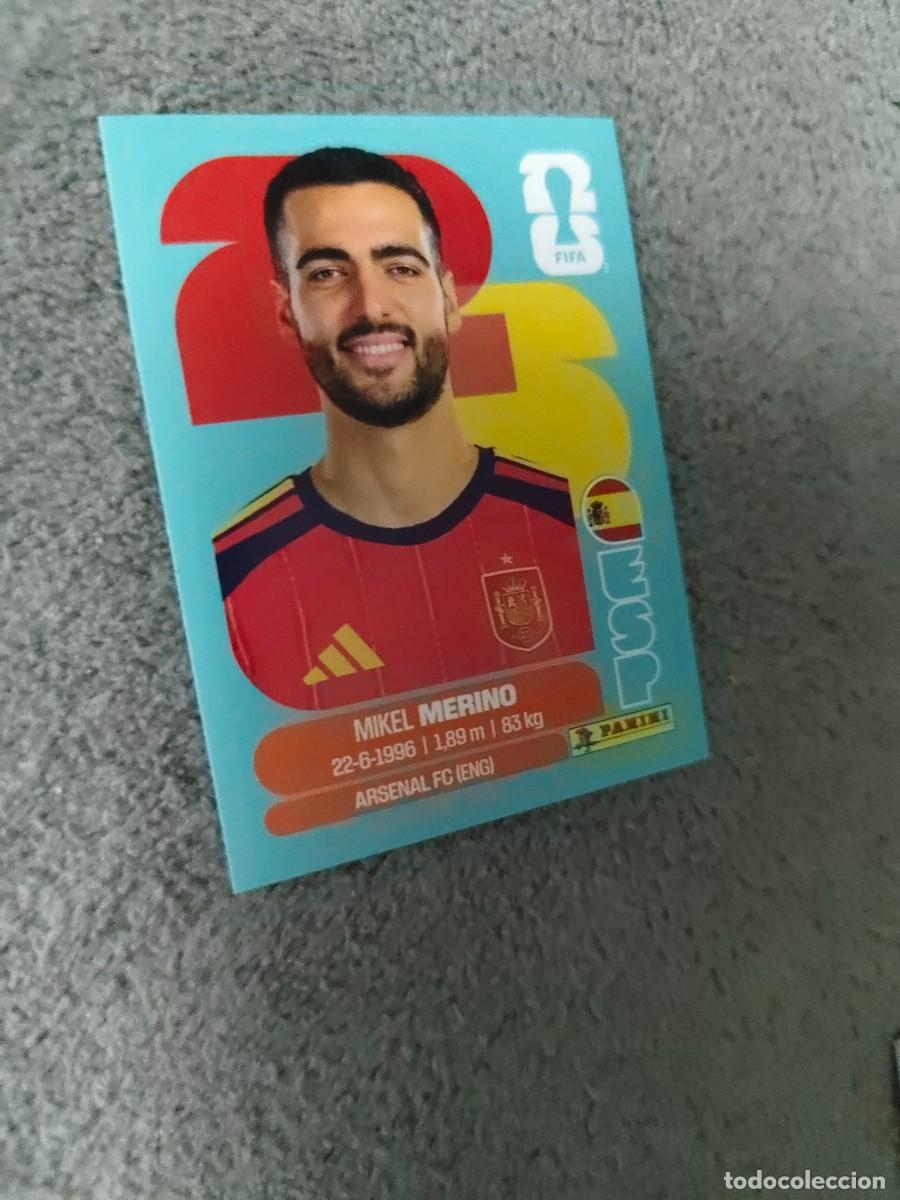 Cromos de f&uacute;tbol: ESP ESP14 14 MUNDIAL 2026 PANINI MIKEL MERINO ESPA&Ntilde;A 26 WORLD CUP STICKER PANINI FIFA AAZ