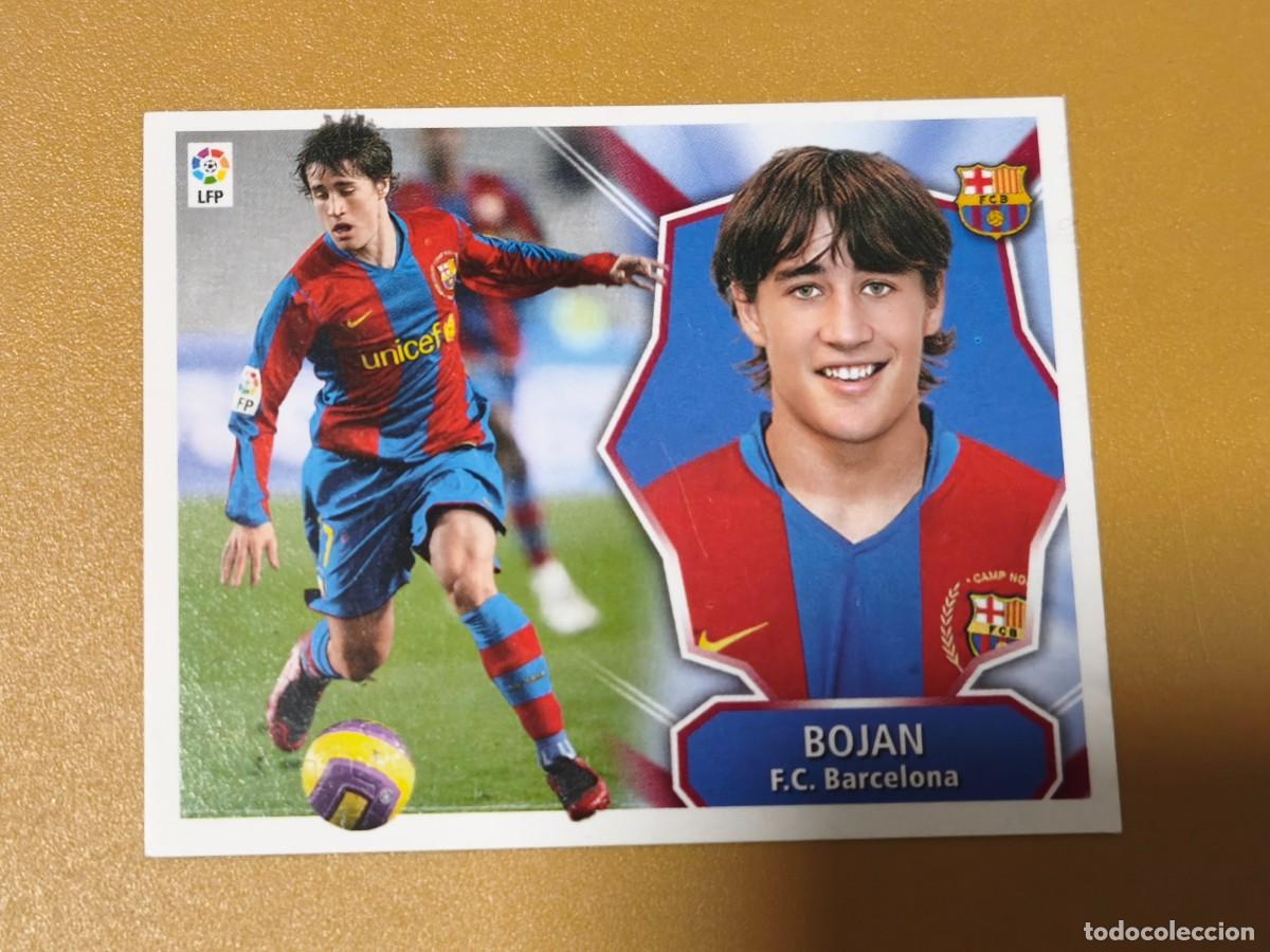 Cromos de f&uacute;tbol: bojan, liga 2008 09 barcelona