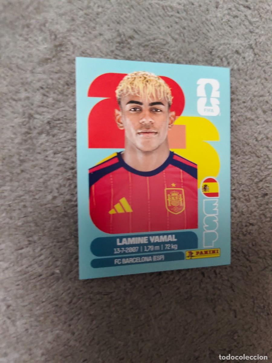 Cromos de f&uacute;tbol: ESP ESP15 15 MUNDIAL 2026 PANINI LAMINE YAMAL ESPA&Ntilde;A 26 WORLD CUP STICKER PANINI FIFA AAZ