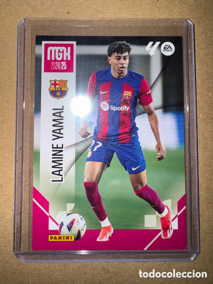 Cromos de f&uacute;tbol: # 89 Lamine Yamal FC Barcelona Megacracks 24 25 2024 2025 MGK