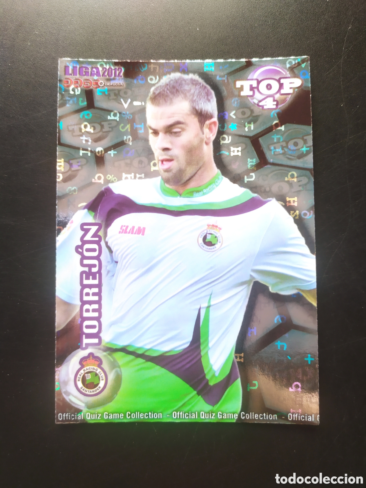 Football Stickers: Mundicromo fichas Liga 2011 2012 11 12 Torrej&oacute;n top brillo letras n&deg; 564 Racing Santander