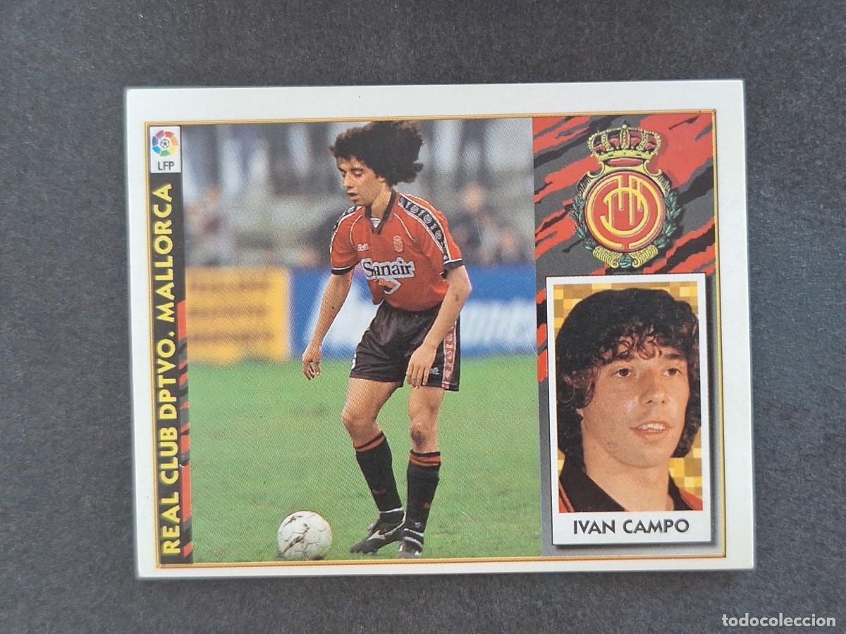 Football Stickers: L4 IVAN CAMPO R. C. D. MALLORCA FICHAJE 20 LIGA ESTE 1997 1998 97 98 NUNCA PEGADO SIN PEGAR