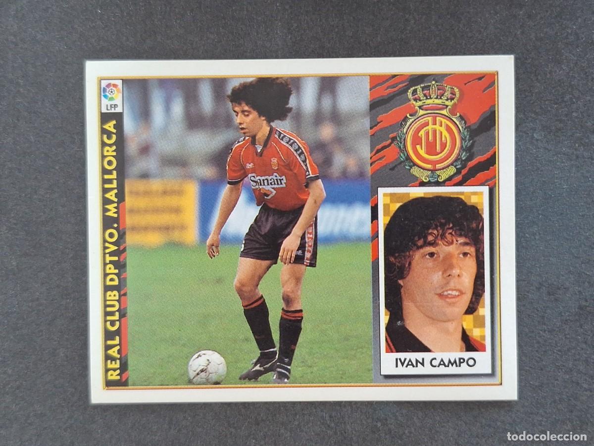 Football Stickers: L4 IVAN CAMPO R. C. D. MALLORCA FICHAJE 20 LIGA ESTE 1997 1998 97 98 NUNCA PEGADO SIN PEGAR