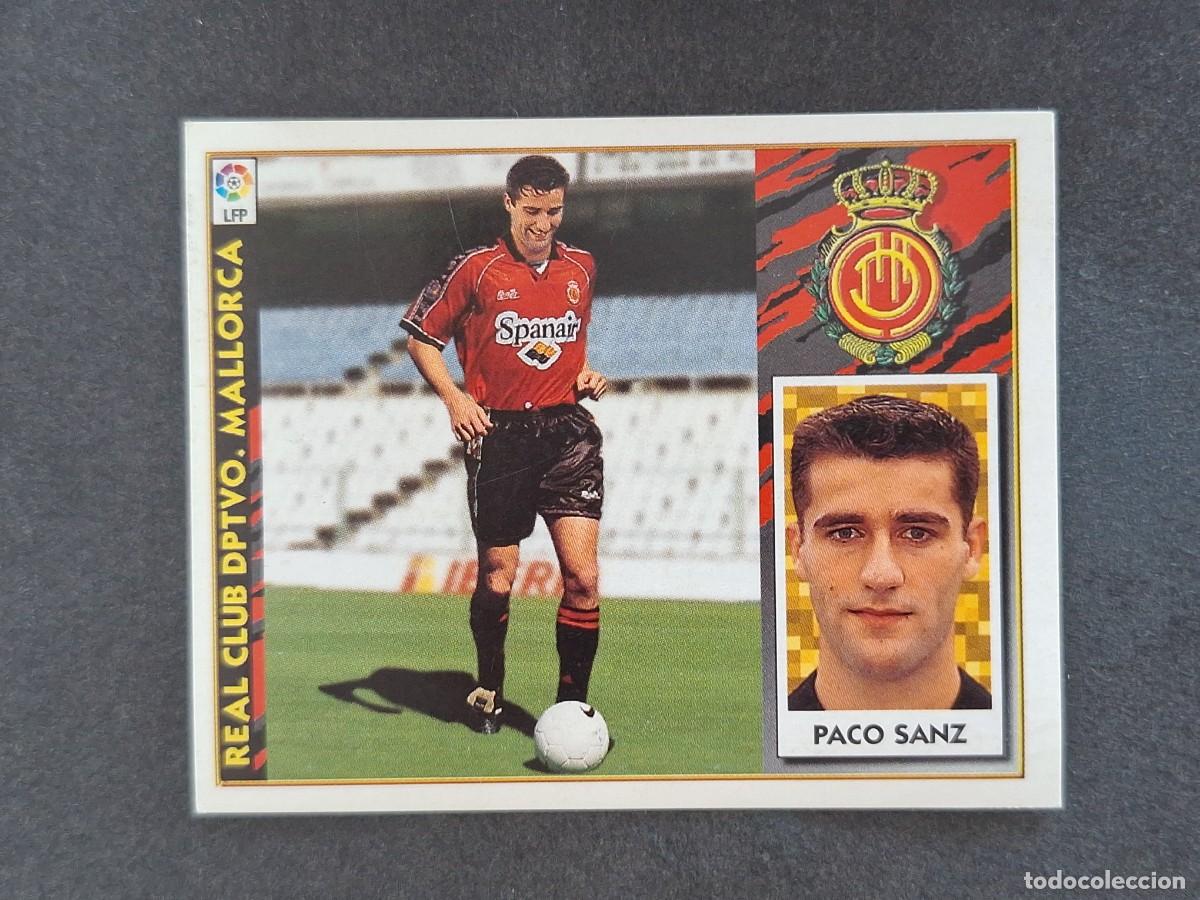 Football Stickers: L4 PACO SANZ R. C. D. MALLORCA FICHAJE 21 LIGA ESTE 1997 1998 97 98 NUNCA PEGADO SIN PEGAR