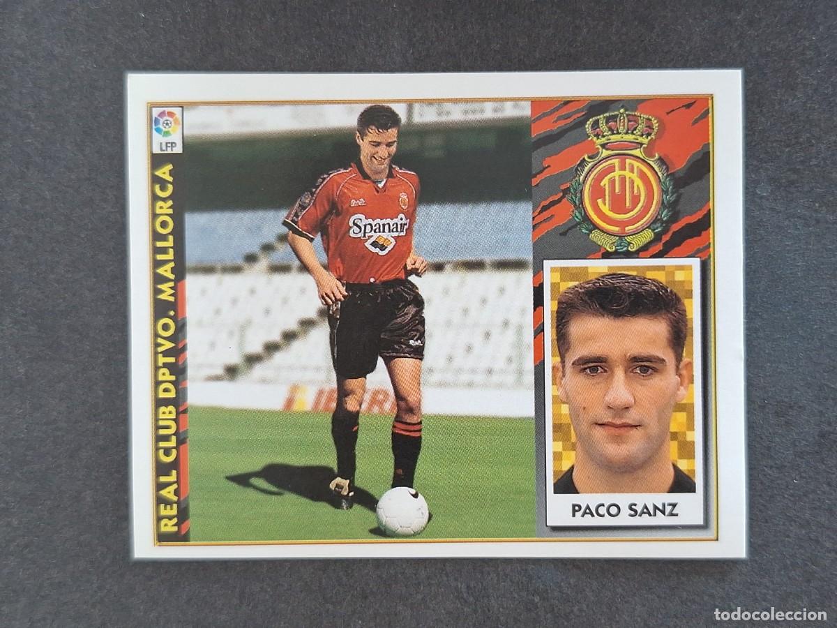 Football Stickers: L4 PACO SANZ R. C. D. MALLORCA FICHAJE 21 LIGA ESTE 1997 1998 97 98 NUNCA PEGADO SIN PEGAR