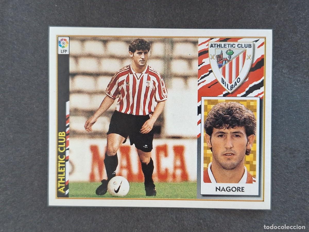Football Stickers: L4 NAGORE ATHLETIC CLUB DE BILBAO FICHAJE 25 LIGA ESTE 1997 1998 97 98 NUNCA PEGADO SIN PEGAR