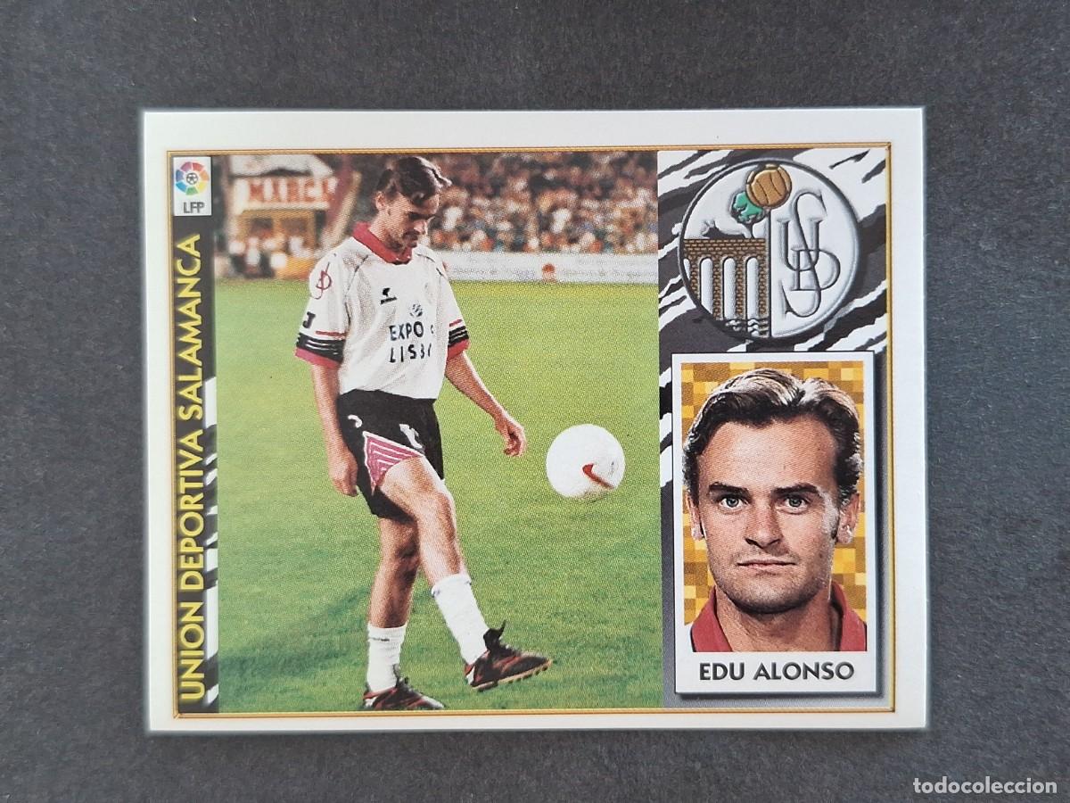 Football Stickers: L4 EDU ALONSO U. D. SALAMANCA FICHAJE 26 LIGA ESTE 1997 1998 97 98 NUNCA PEGADO SIN PEGAR