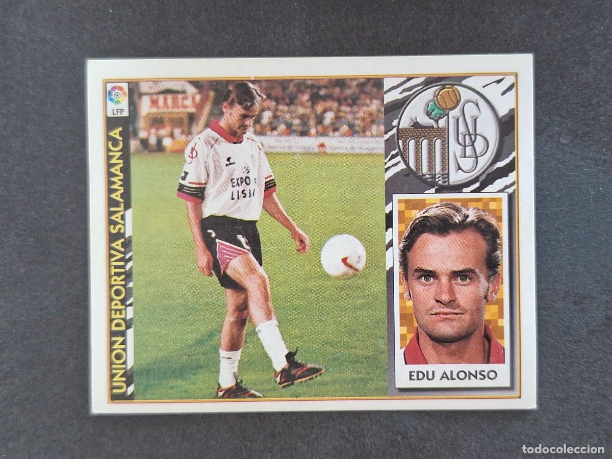 Football Stickers: L4 EDU ALONSO U. D. SALAMANCA FICHAJE 26 LIGA ESTE 1997 1998 97 98 NUNCA PEGADO SIN PEGAR