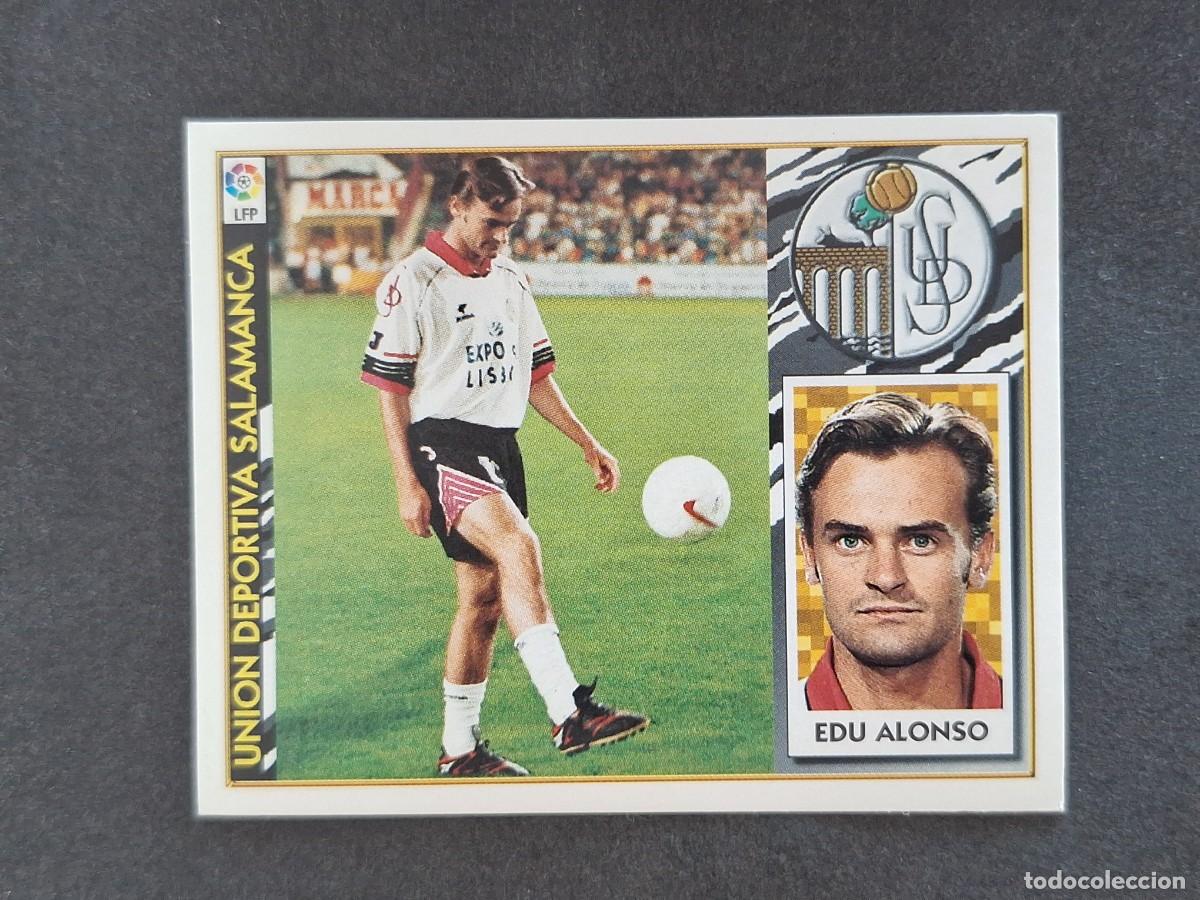 Fu&szlig;ball-Sticker: L4 EDU ALONSO U. D. SALAMANCA FICHAJE 26 LIGA ESTE 1997 1998 97 98 NUNCA PEGADO SIN PEGAR