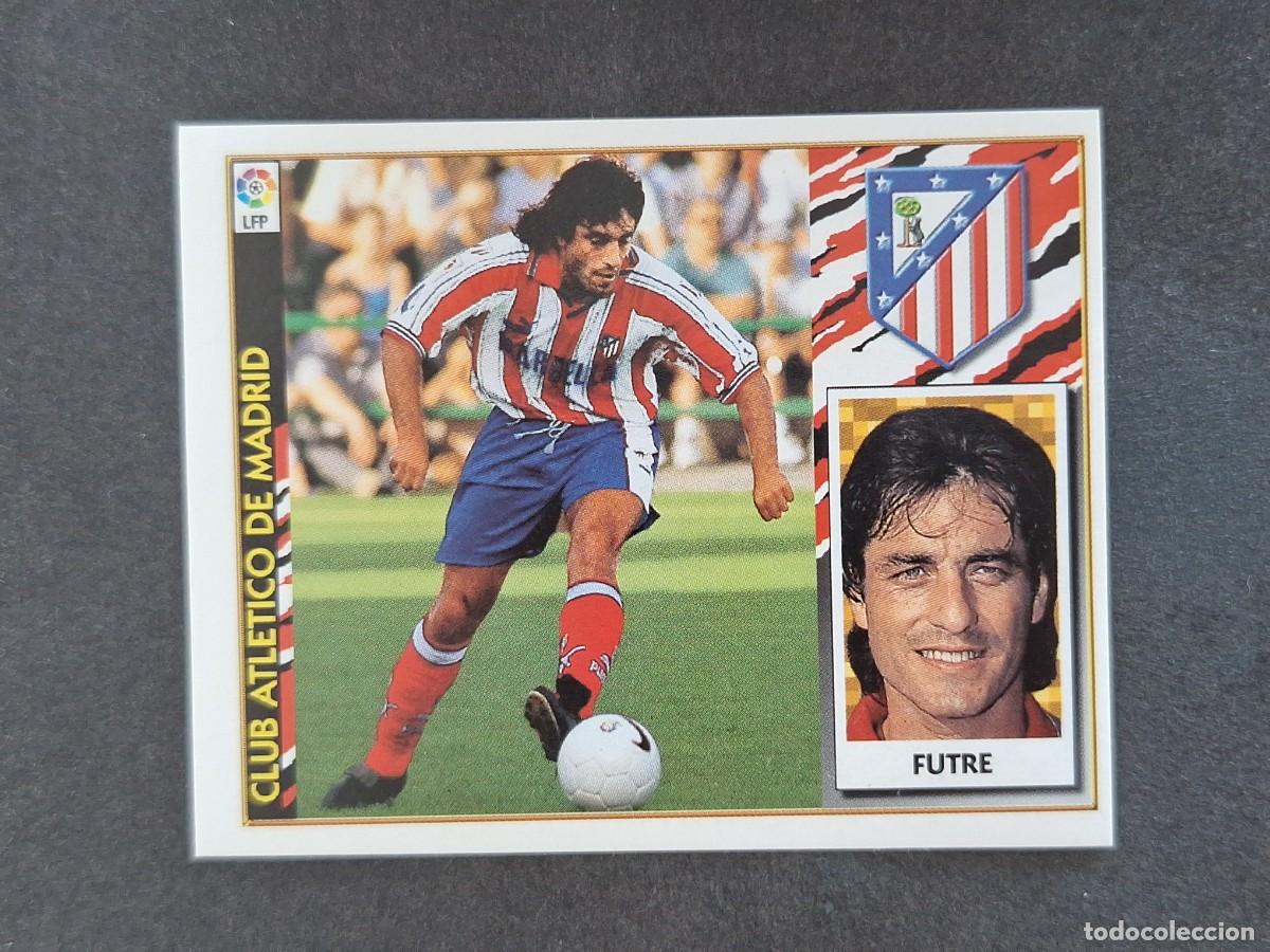 Fu&szlig;ball-Sticker: L4 FUTRE ATLETICO DE MADRID FICHAJE 28 LIGA ESTE 1997 1998 97 98 NUNCA PEGADO SIN PEGAR