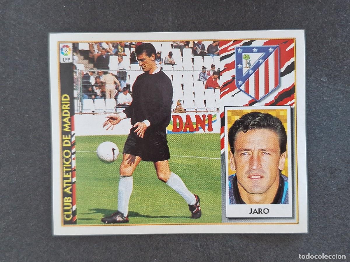 Fu&szlig;ball-Sticker: L4 JARO ATLETICO DE MADRID FICHAJE 1 BIS LIGA ESTE 1997 1998 97 98 NUNCA PEGADO SIN PEGAR