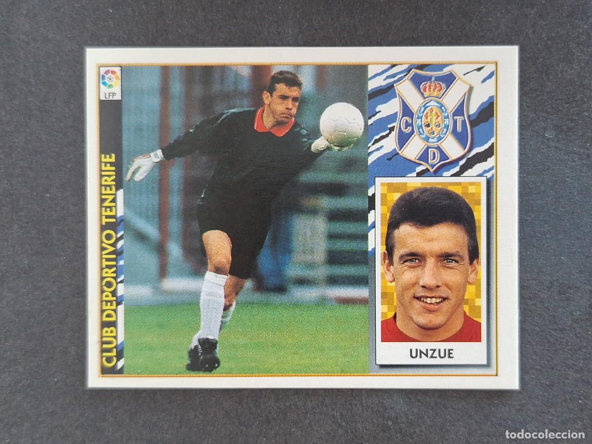 Fu&szlig;ball-Sticker: L4 UNZUE C. D. TENERIFE FICHAJE 7 BIS LIGA ESTE 1997 1998 97 98 NUNCA PEGADO SIN PEGAR