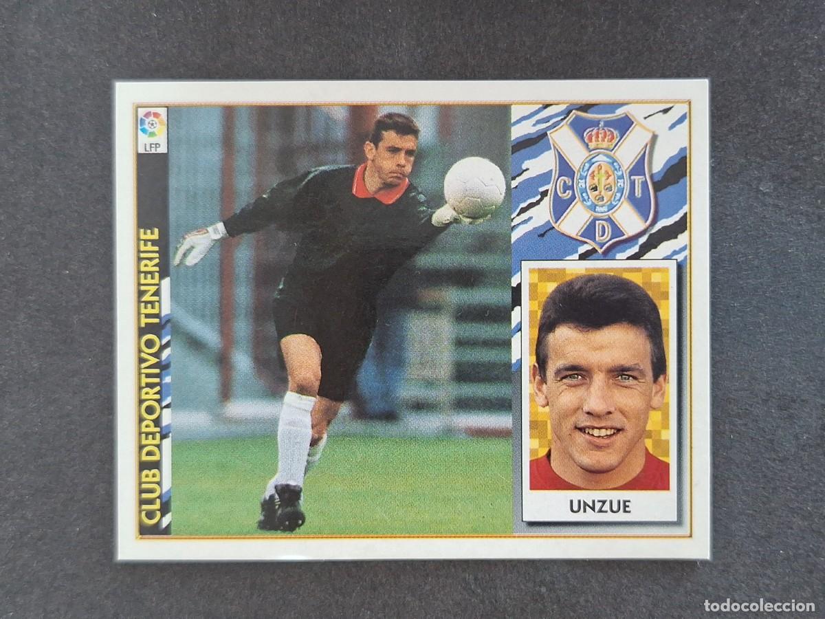 Fu&szlig;ball-Sticker: L4 UNZUE C. D. TENERIFE FICHAJE 7 BIS LIGA ESTE 1997 1998 97 98 NUNCA PEGADO SIN PEGAR