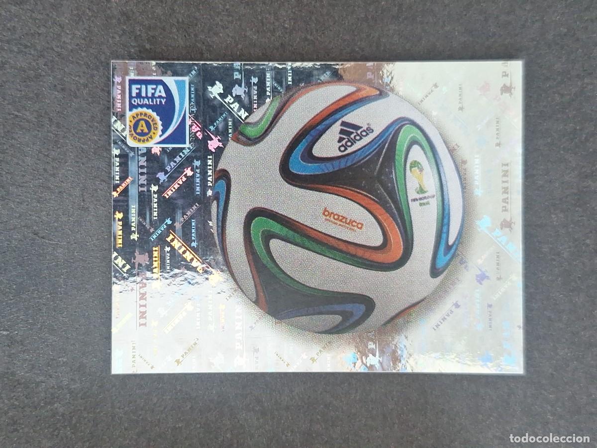Fu&szlig;ball-Sticker: L2 BALON PELOTA OFICIAL 7 MUNDIAL BRASIL 2014 PANINI NUNCA PEGADO SIN PEGAR