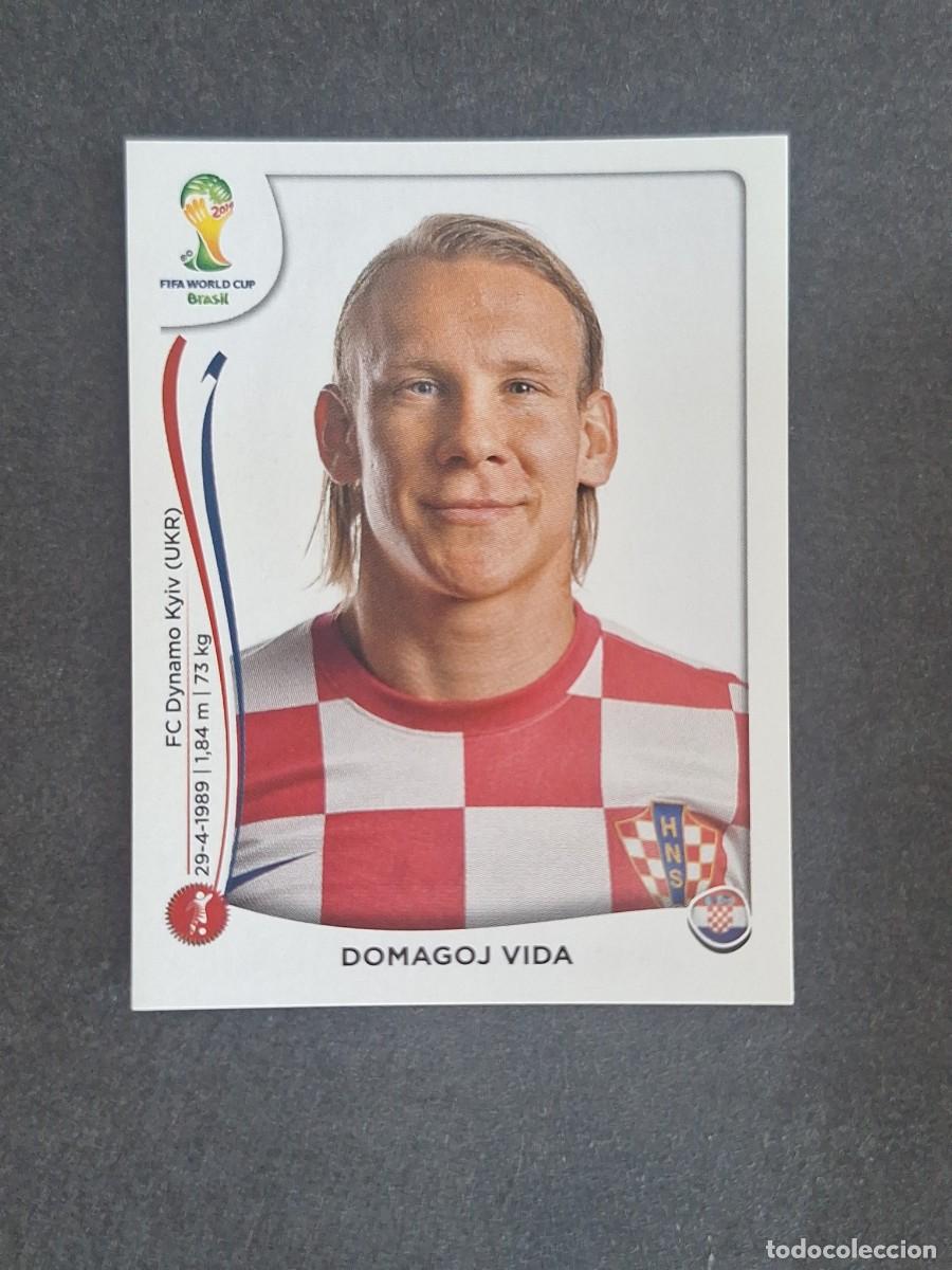 Football Stickers: L2 DOMAGOJ VIDA SELECCION CROACIA 58 MUNDIAL BRASIL 2014 PANINI NUNCA PEGADO SIN PEGAR