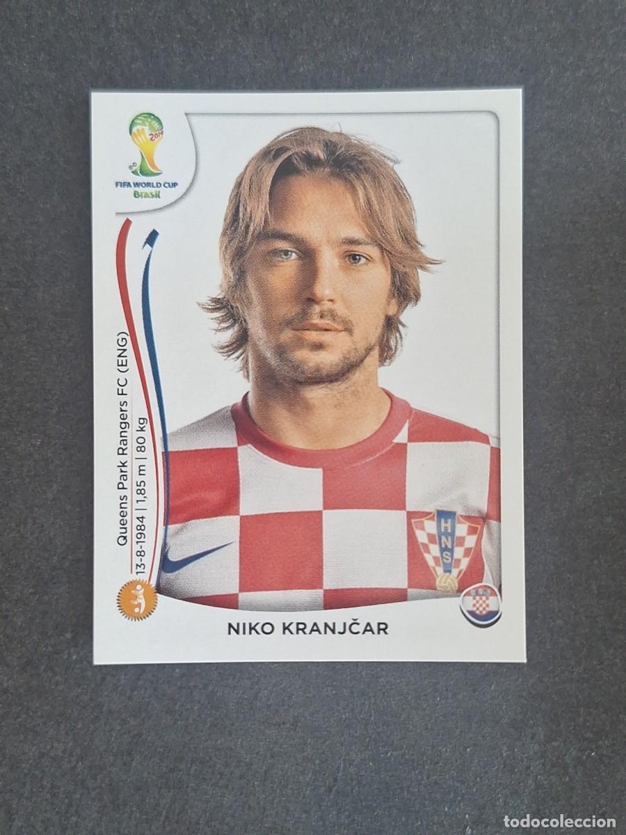 Football Stickers: L2 NIKO KRANJCAR SELECCION CROACIA 61 MUNDIAL BRASIL 2014 PANINI NUNCA PEGADO SIN PEGAR