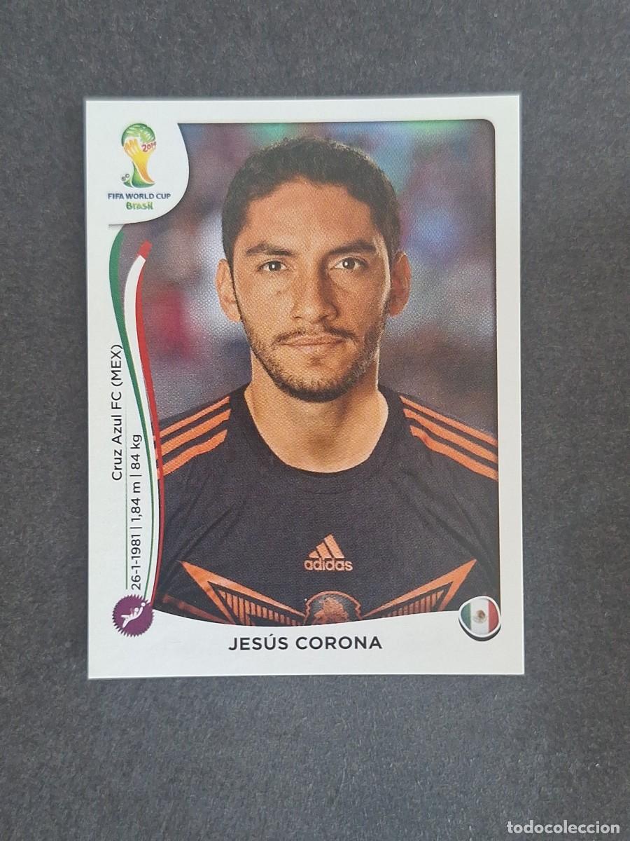 Football Stickers: L2 JESUS CORONA SELECCION MEXICO 72 MUNDIAL BRASIL 2014 PANINI NUNCA PEGADO SIN PEGAR