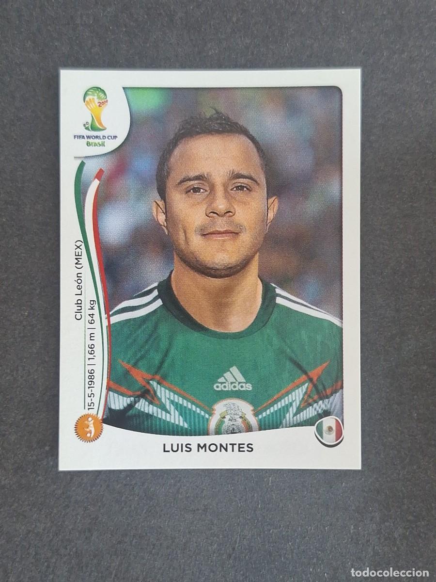 Football Stickers: L2 LUIS MONTES SELECCION MEXICO 82 MUNDIAL BRASIL 2014 PANINI NUNCA PEGADO SIN PEGAR