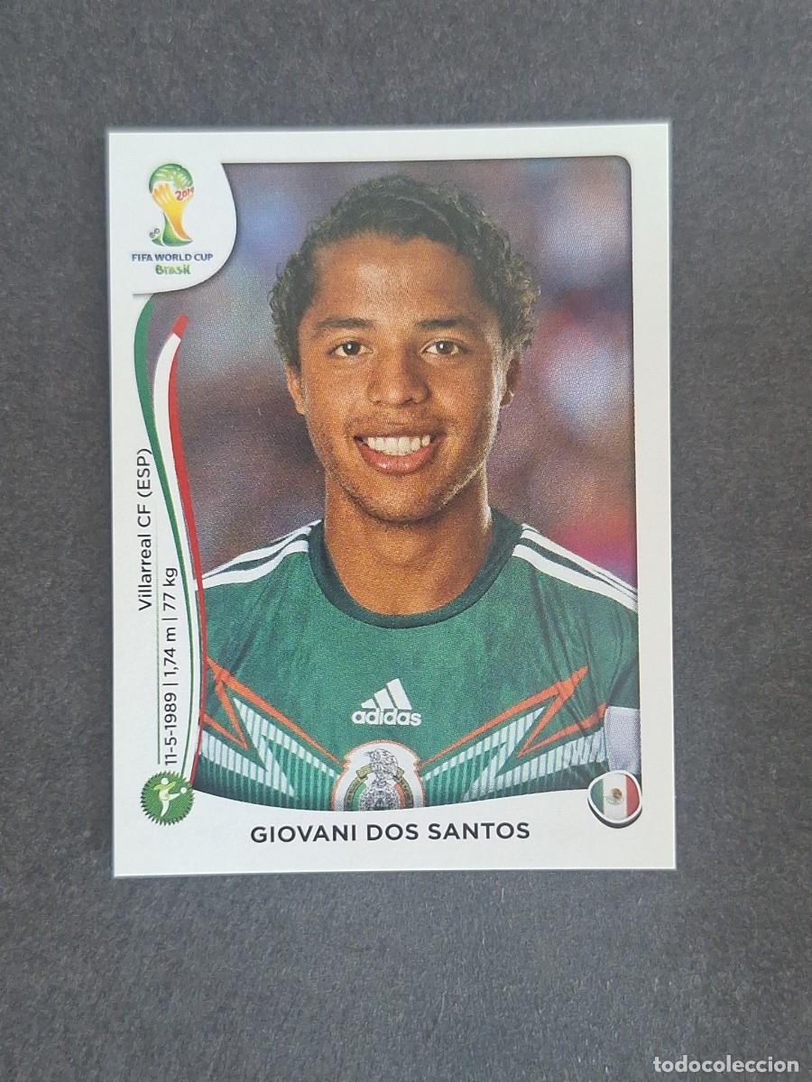 Figurine di Calcio: L2 GIOVANI DOS SANTOS SELECCION MEXICO 83 MUNDIAL BRASIL 2014 PANINI NUNCA PEGADO SIN PEGAR
