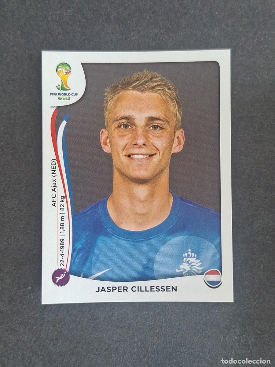 Cromos de f&uacute;tbol: L2 JASPER CILLESSEN SELECCION HOLANDA 129 MUNDIAL BRASIL 2014 PANINI NUNCA PEGADO SIN PEGAR