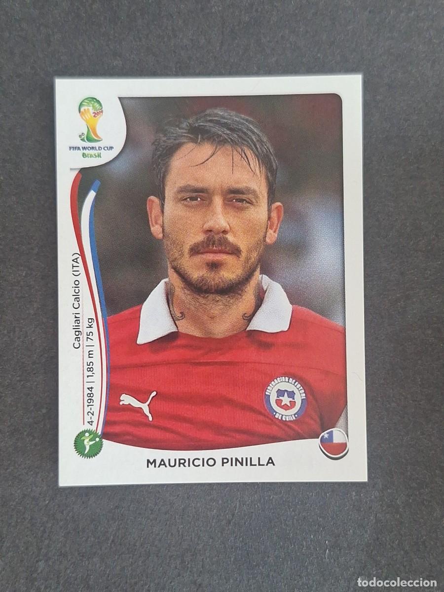Football Stickers: L2 MAURICIO PINILLA SELECCION CHILE 162 MUNDIAL BRASIL 2014 PANINI NUNCA PEGADO SIN PEGAR