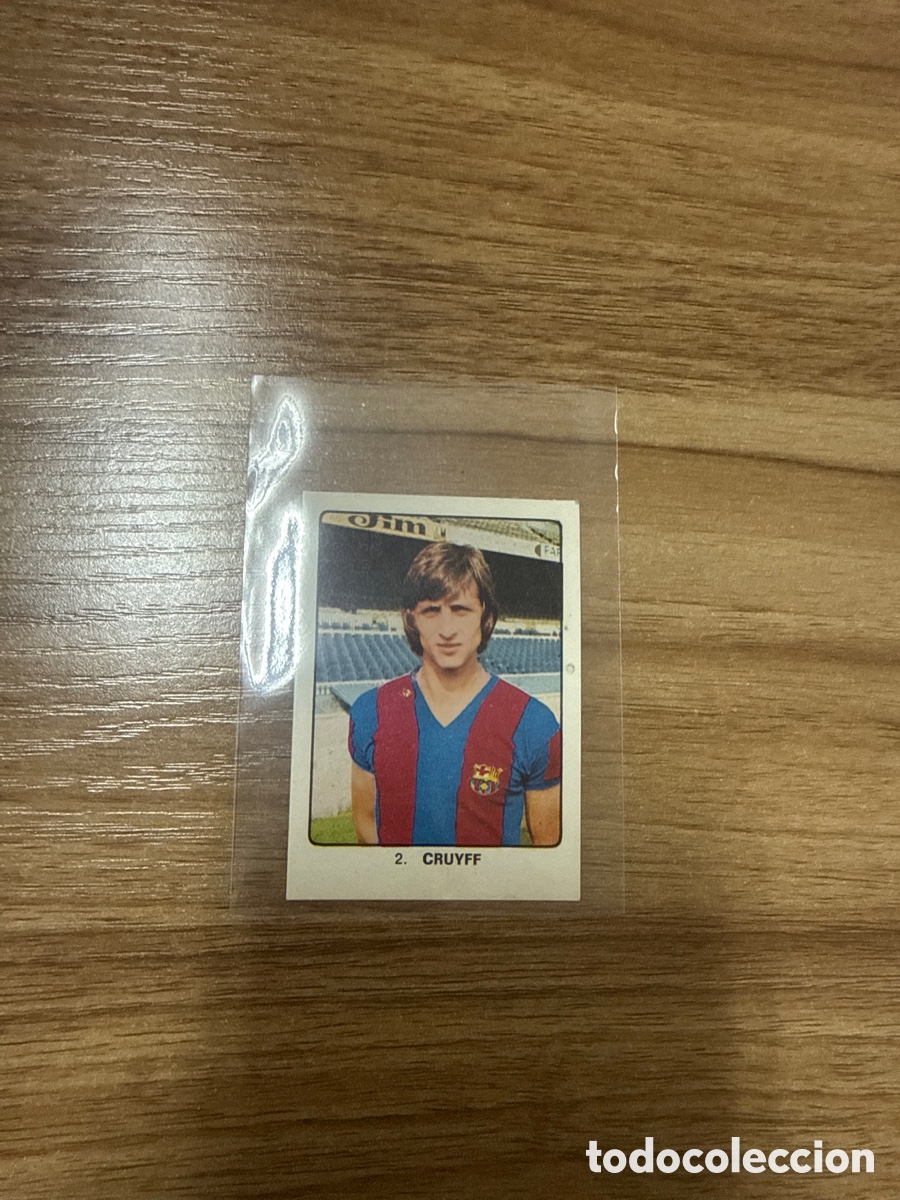 Cromos de Futebol: 1974 JOHAN CRUYFF FC BARCELONA N&ordm; 2 KEISA SIN PEGAR