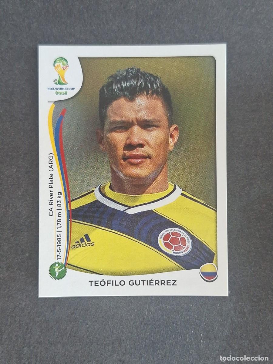 Cromos de Futebol: L2 TEOFILO GUTIERREZ SELECCION COLOMBIA 200 MUNDIAL BRASIL 2014 PANINI NUNCA PEGADO SIN PEGAR