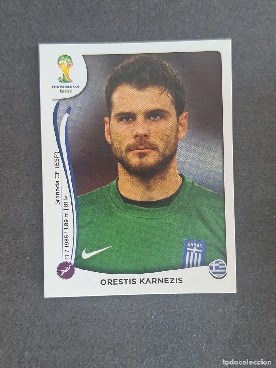 Cromos de Futebol: L2 ORESTIS KRNEZIS SELECCION GRECIA 205 MUNDIAL BRASIL 2014 PANINI NUNCA PEGADO SIN PEGAR