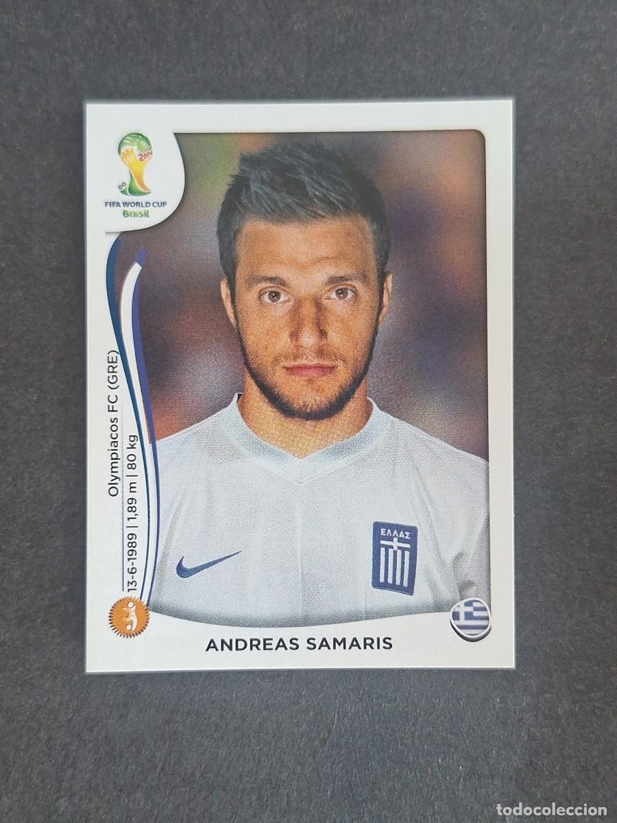 Figurine di Calcio: L2 ANDREAS SAMARIS SELECCION GRECIA 212 MUNDIAL BRASIL 2014 PANINI NUNCA PEGADO SIN PEGAR