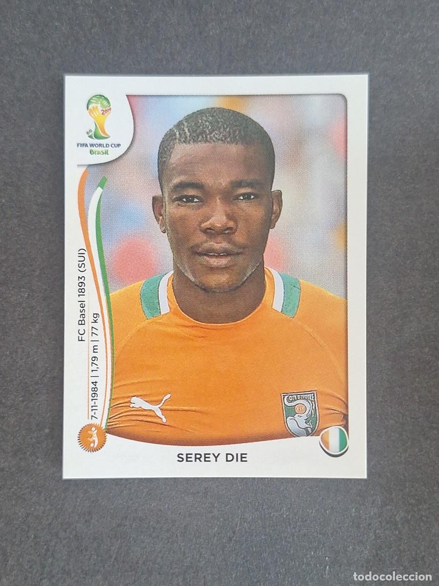 Fu&szlig;ball-Sticker: L2 SEREY DIE SELECCION COSTA DE MARFIL 234 MUNDIAL BRASIL 2014 PANINI NUNCA PEGADO SIN PEGAR