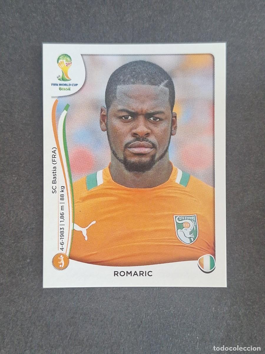 Fu&szlig;ball-Sticker: L2 ROMARIC SELECCION COSTA DE MARFIL 235 MUNDIAL BRASIL 2014 PANINI NUNCA PEGADO SIN PEGAR