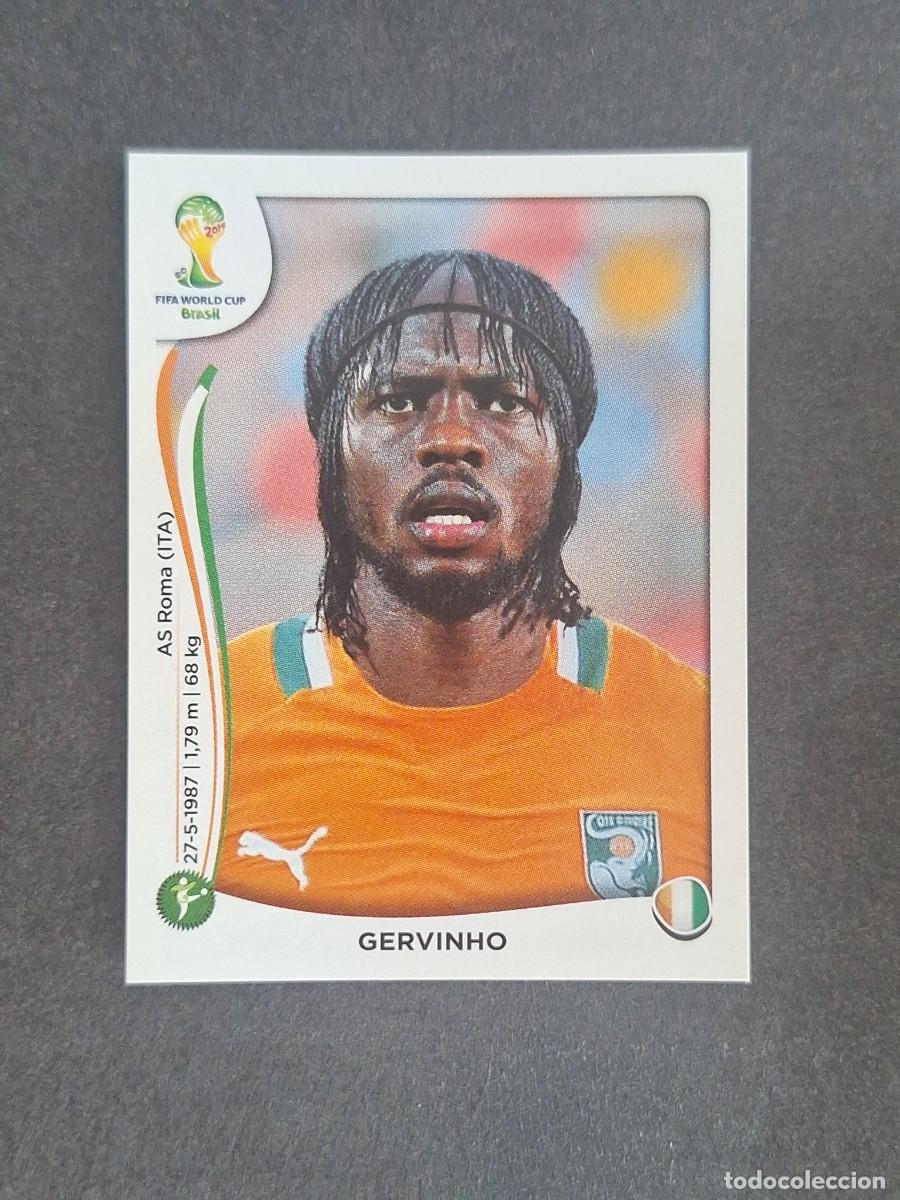 Fu&szlig;ball-Sticker: L2 GERVINHO SELECCION COSTA DE MARFIL 236 MUNDIAL BRASIL 2014 PANINI NUNCA PEGADO SIN PEGAR