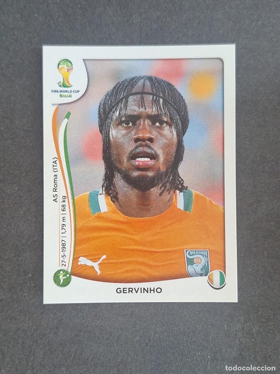 Fu&szlig;ball-Sticker: L2 GERVINHO SELECCION COSTA DE MARFIL 236 MUNDIAL BRASIL 2014 PANINI NUNCA PEGADO SIN PEGAR