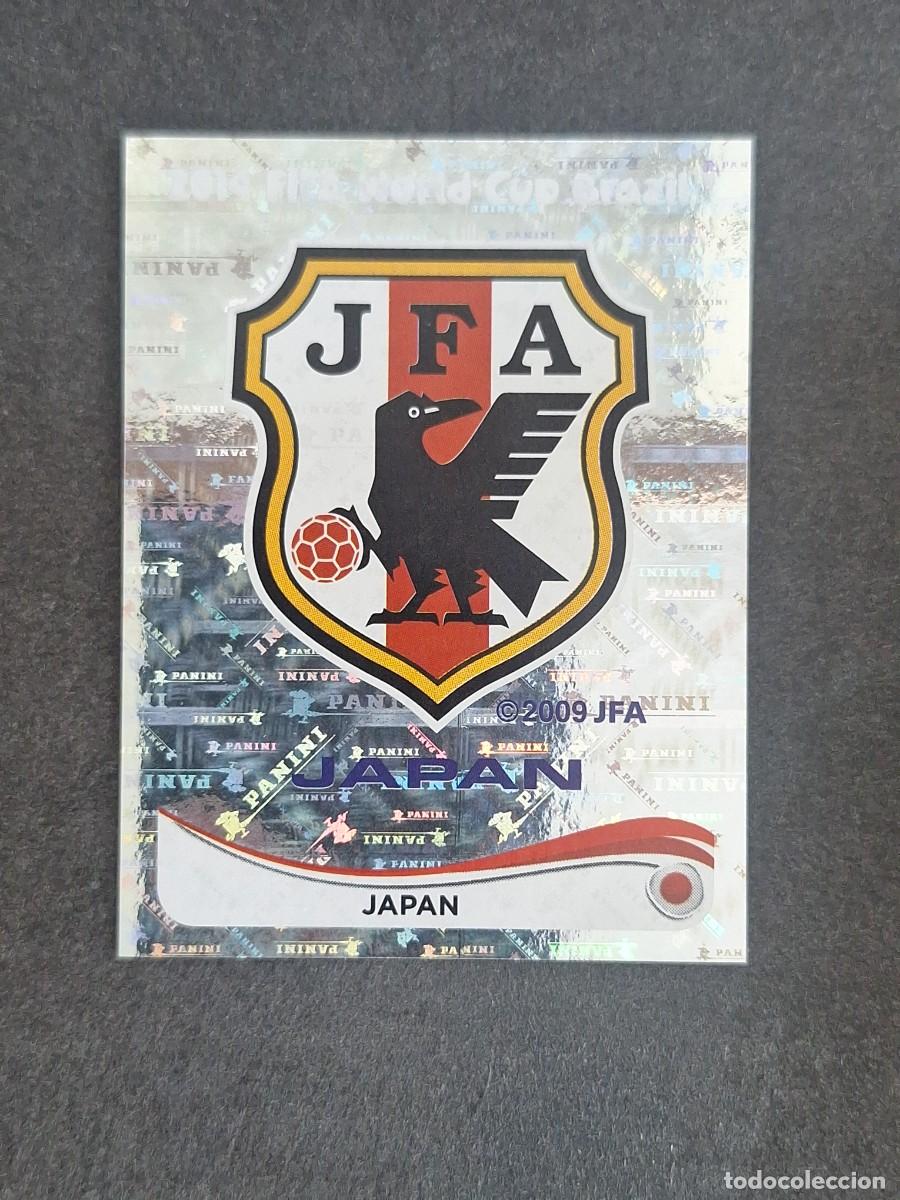 Fu&szlig;ball-Sticker: L2 ESCUDO SELECCION JAPON 241 MUNDIAL BRASIL 2014 PANINI NUNCA PEGADO SIN PEGAR
