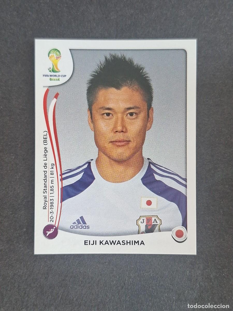 Fu&szlig;ball-Sticker: L2 EIJI KAWASHIMA SELECCION JAPON 243 MUNDIAL BRASIL 2014 PANINI NUNCA PEGADO SIN PEGAR